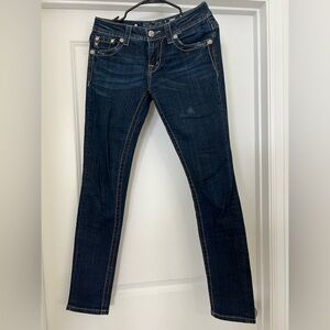 Miss Me Dark Indigo Skinny Jeans